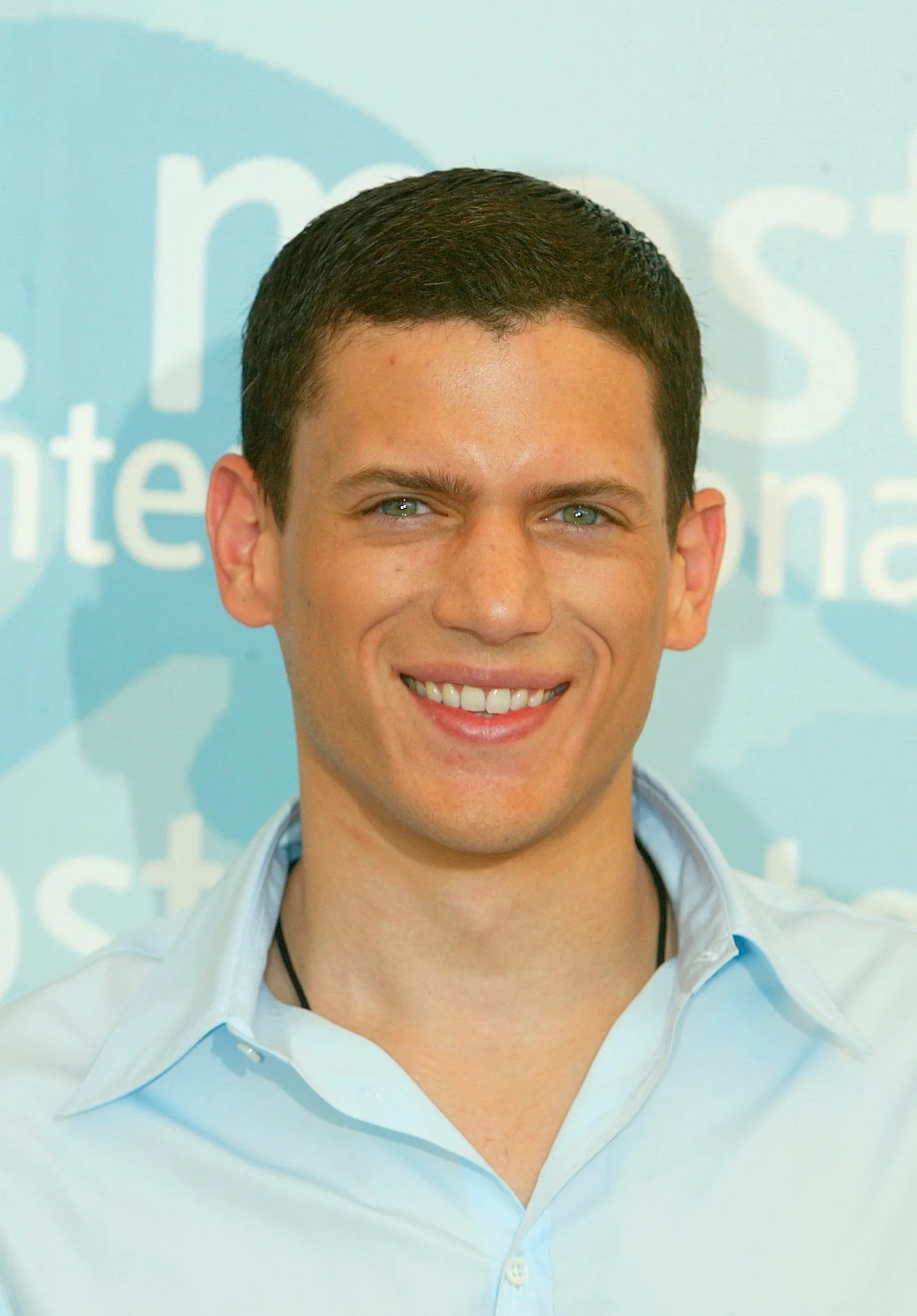 Wentworth Miller poses during a photocall at the 60th Venice Film Festival August 29, 2003, in Venice, Italy.