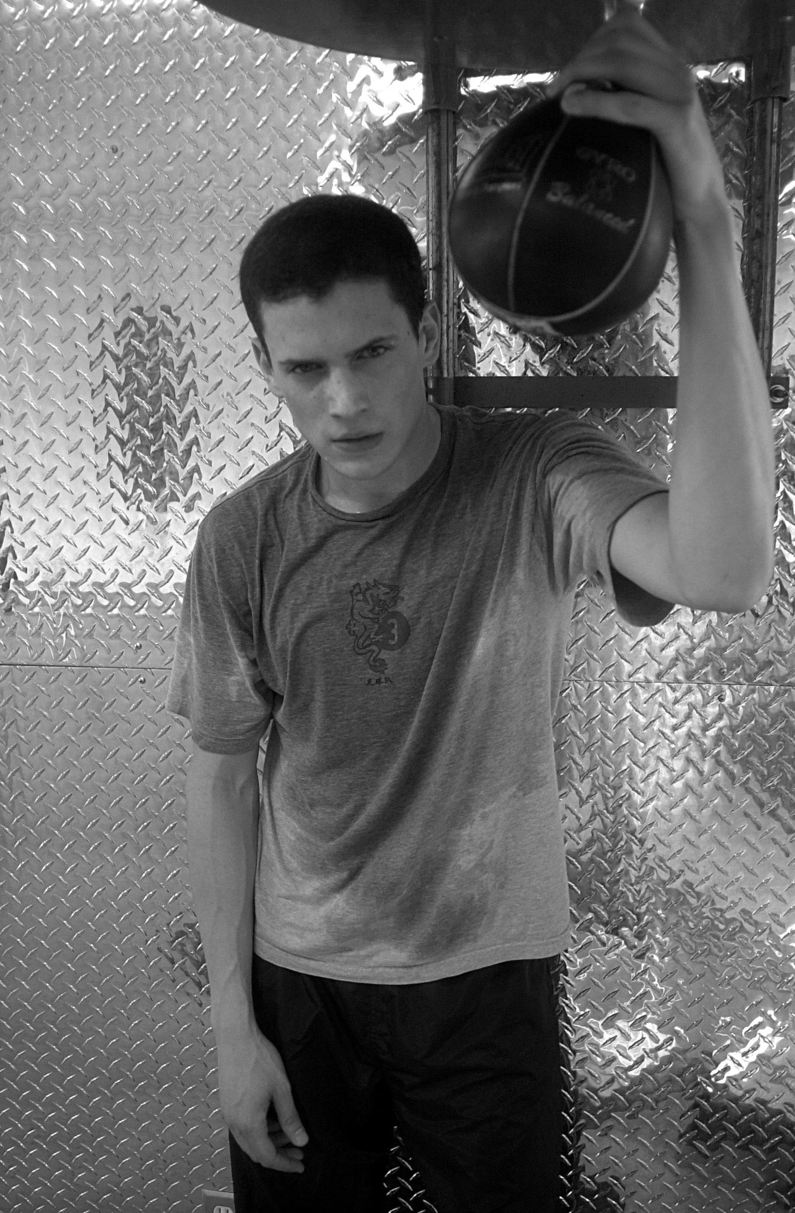 Wentworth Miller trains for his upcoming role in Miramax's "The Human Stain" on March 3, 2002 in Hollywood, Utah.