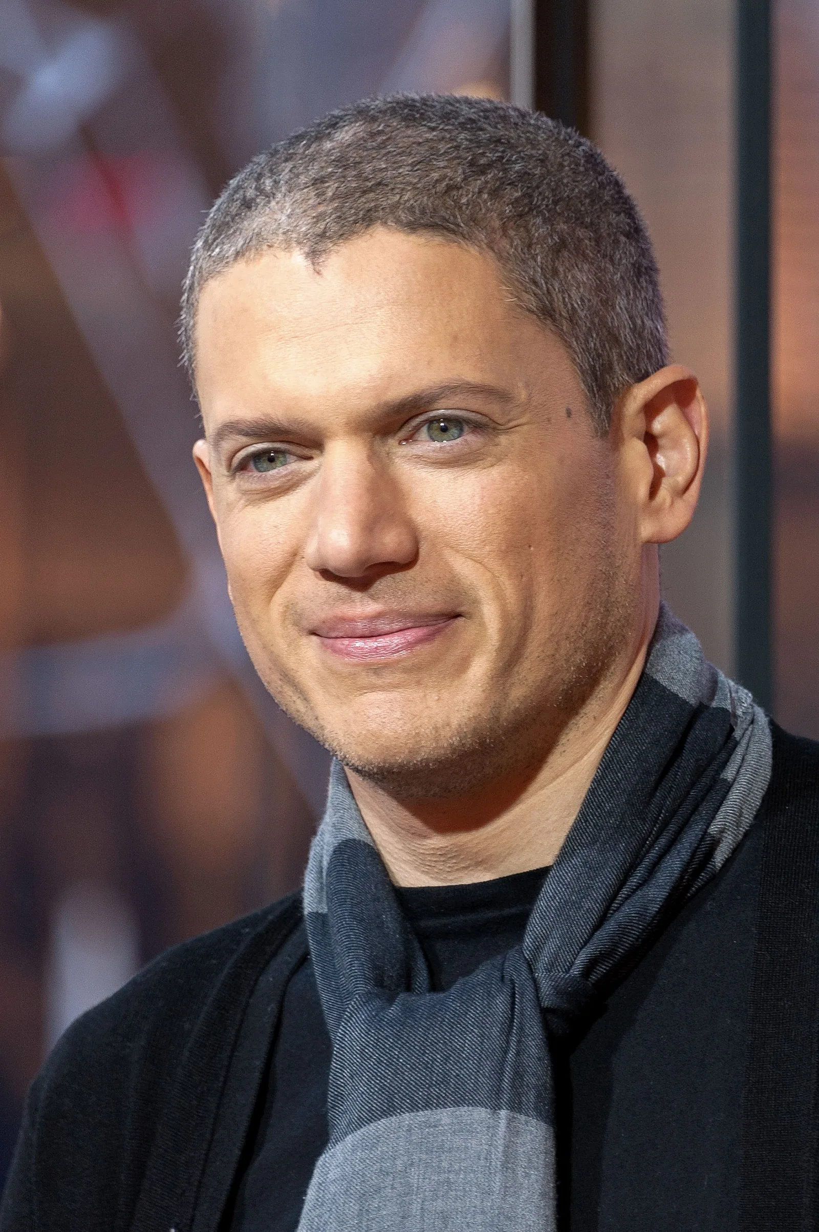Wentworth Miller visits "Extra" at their New York studios on January 21, 2016, in New York City.