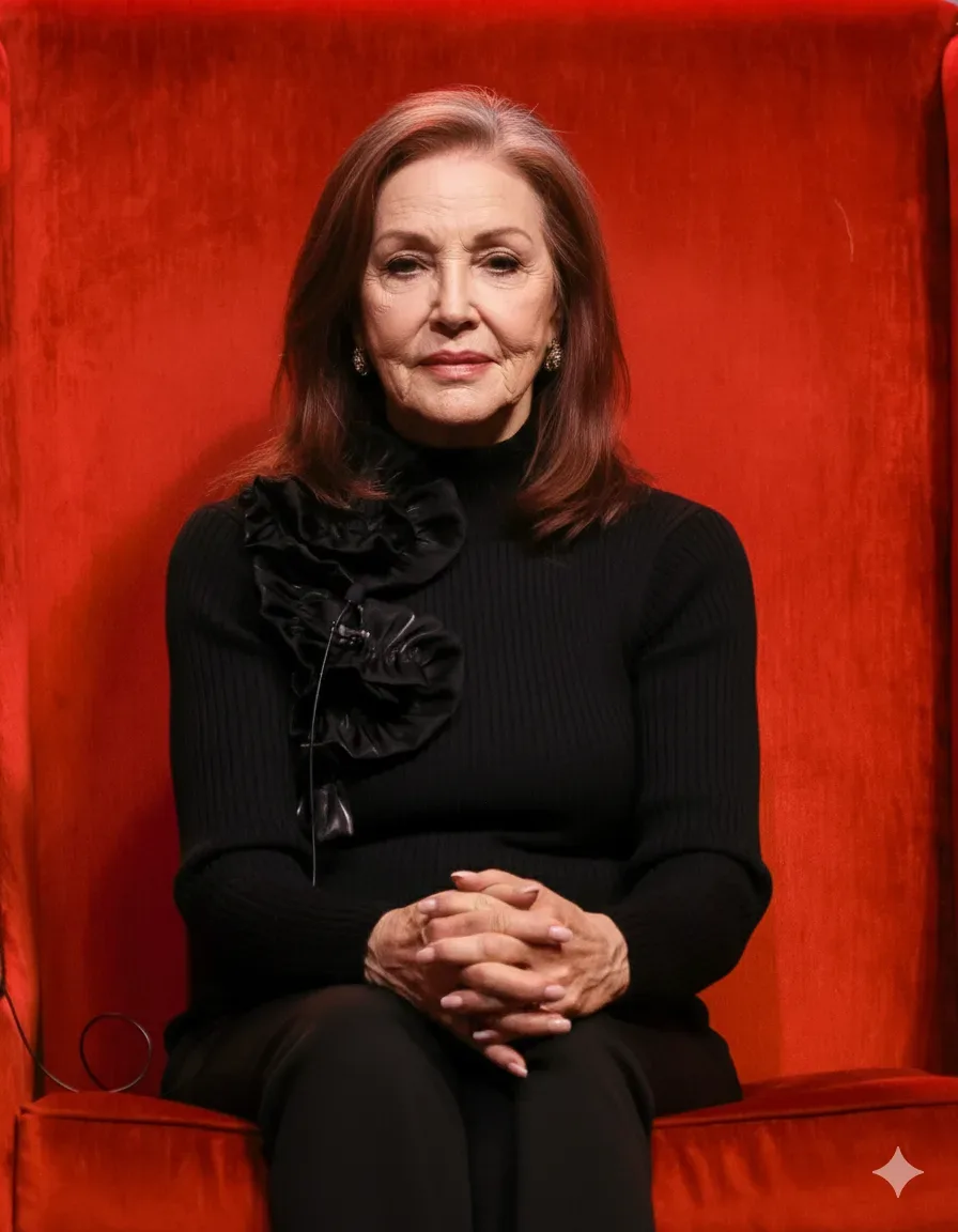 What Priscilla Presley would've looked like without her botched surgery at the same event as above