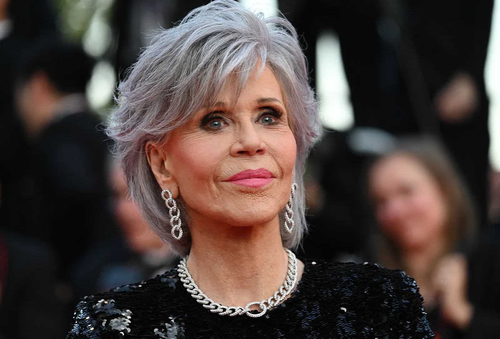 Jane Fonda attends the Cannes Film Festival in France in 2023.