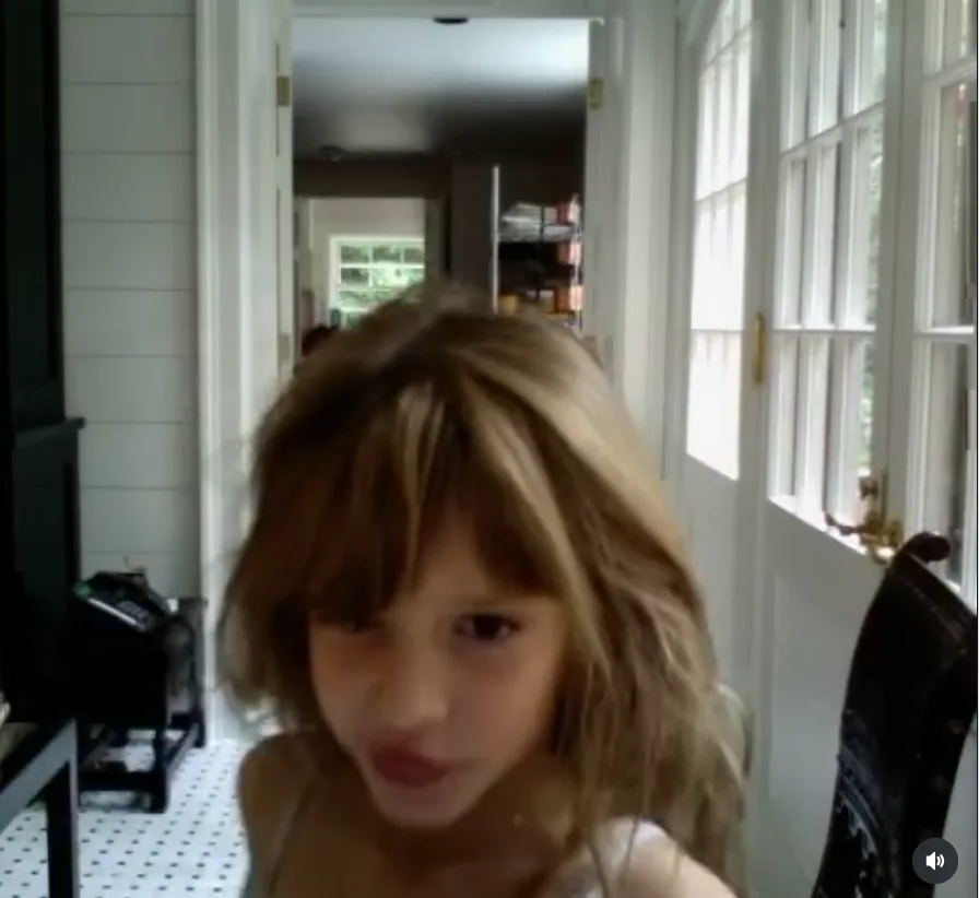 A childhood photo of Audrey McGraw. Years later, she launched her music career with original songs and joined Brandi Carlile's Lost Time Tour, introducing her voice to audiences across Europe.