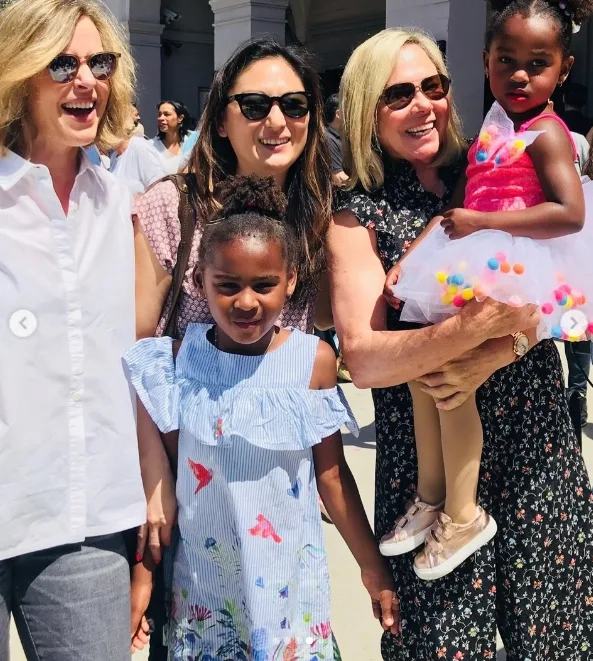 The girls seemed to have been treated equally, as if there was nothing different about them. This photo was uploaded in a post commemorating Mother's Day in May 2026.