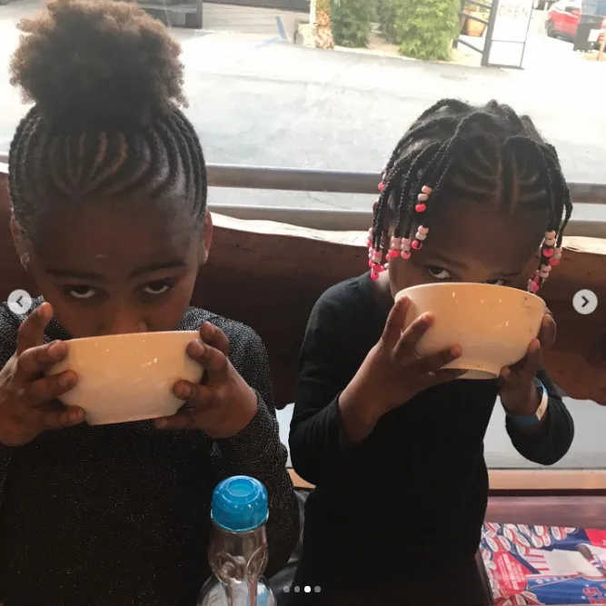 Eventually, August Theron joined the family, and the girls were inseparable, and it's clear that Charlize Theron raised them as girls as soon as Jackson discovered her truth. This photo appeared on a post from September 2020, commemorating National Daughters' Day.