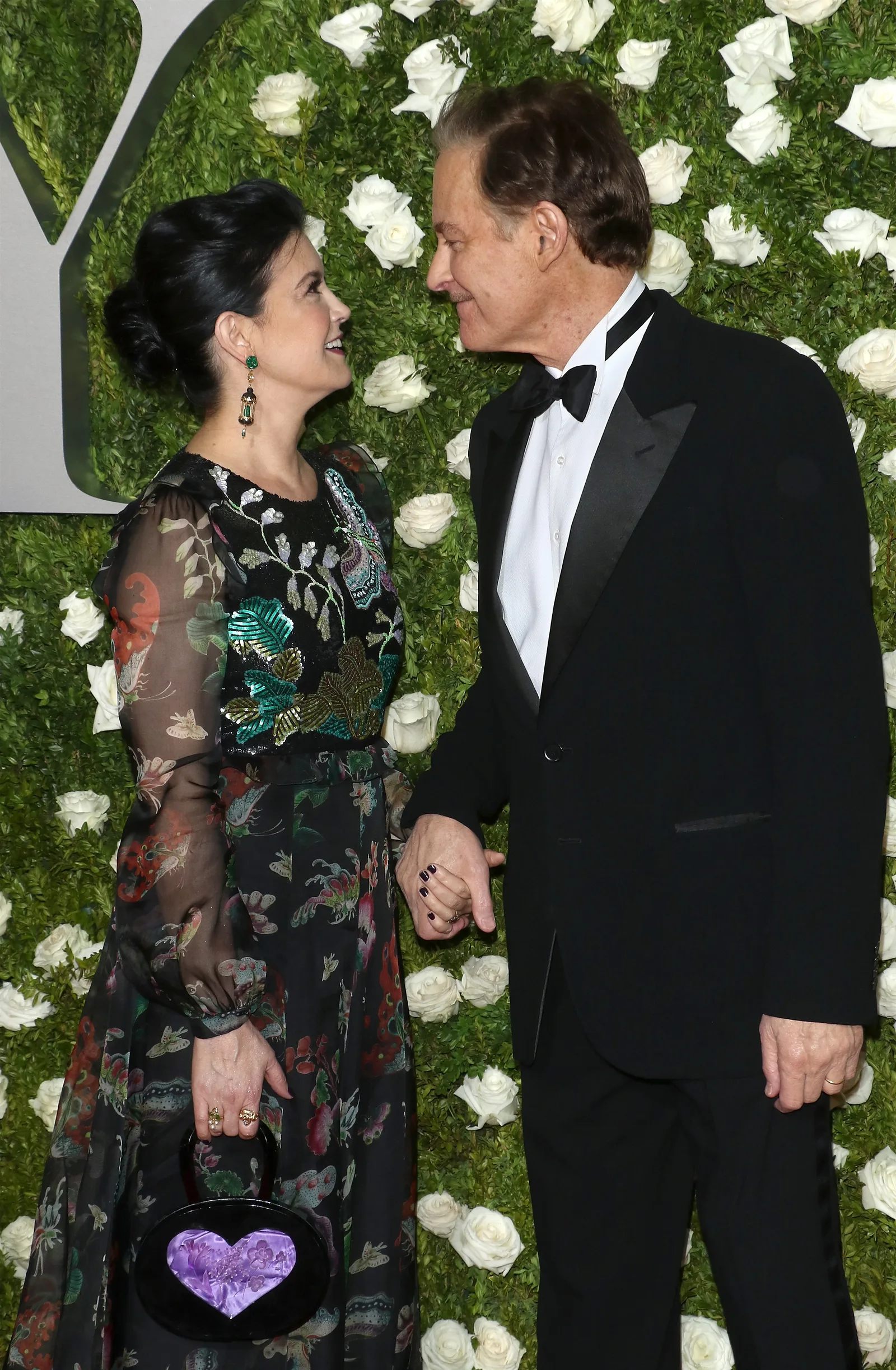 Phoebe Cates and Kevin Kline at Radio City Music Hall on June 11, 2017 in New York City
