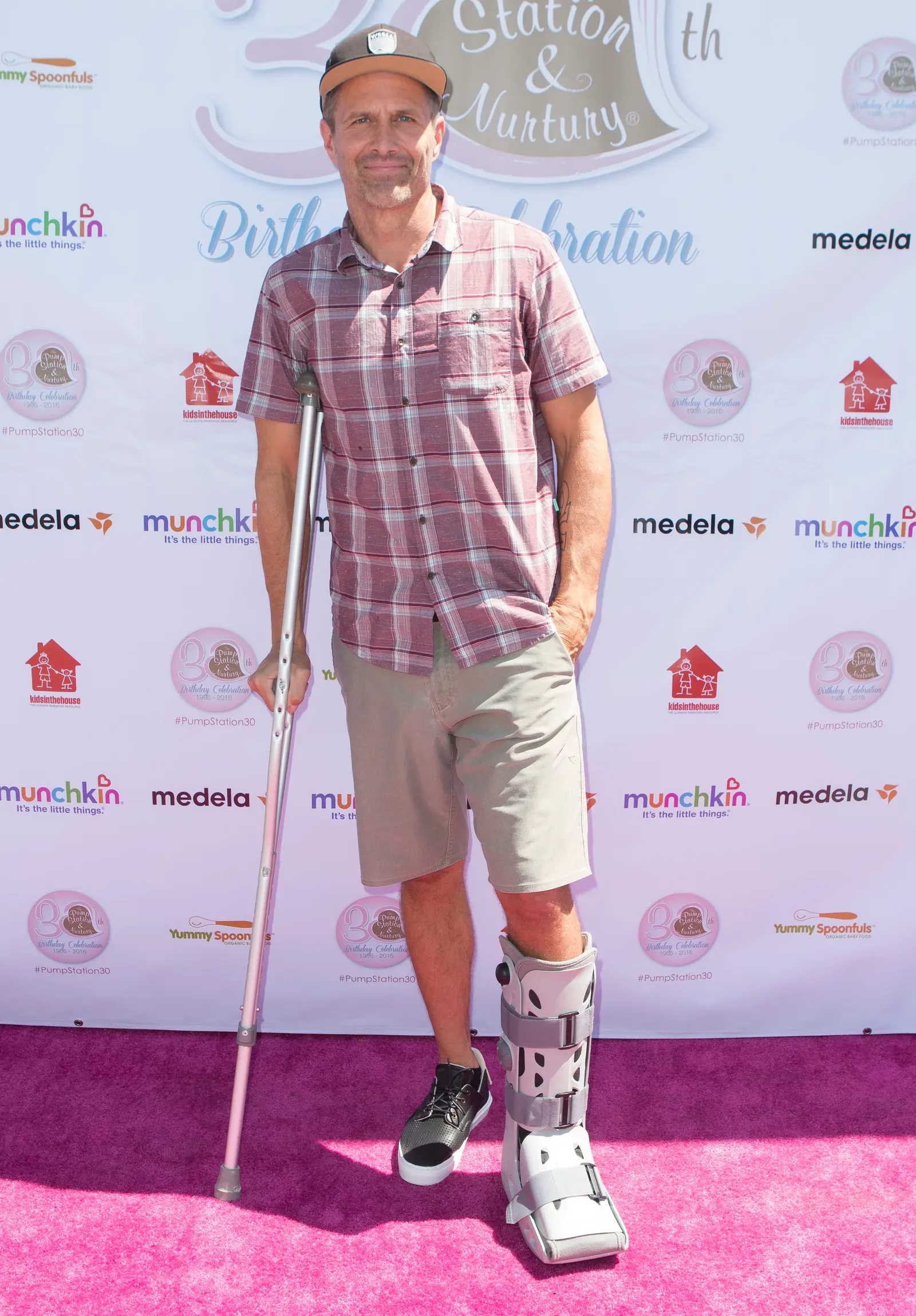 The actor on August 14, 2016