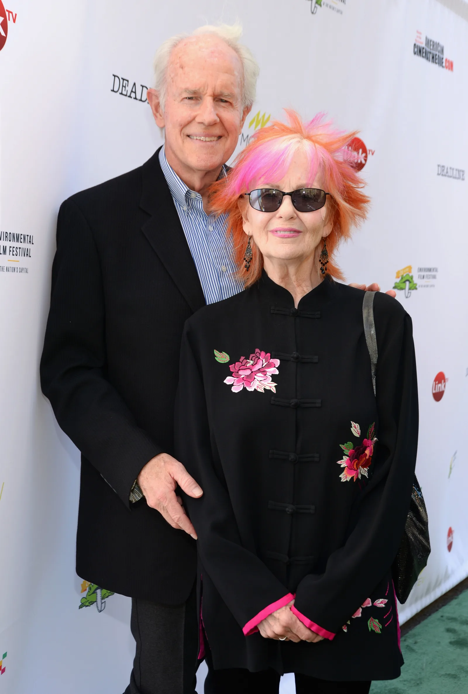 Mike Farrell and Shelly Fabares at Sherry Lansing Theatre at Paramount Studios on July 27, 2017 in Los Angeles, California