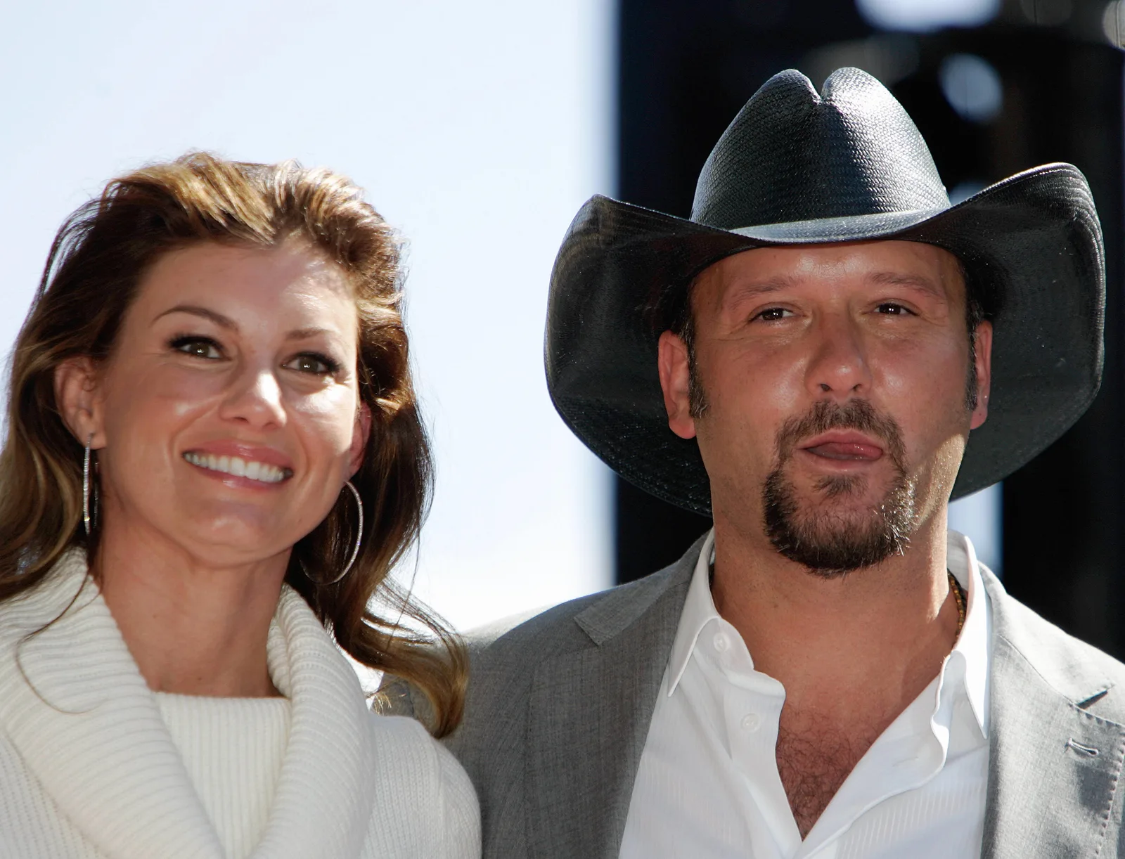 Faith Hill and Tim McGraw in an early public appearance. Married since 1996, the country music stars have raised three daughters—Gracie, Maggie, and Audrey—who have each gone on to forge their own paths.
