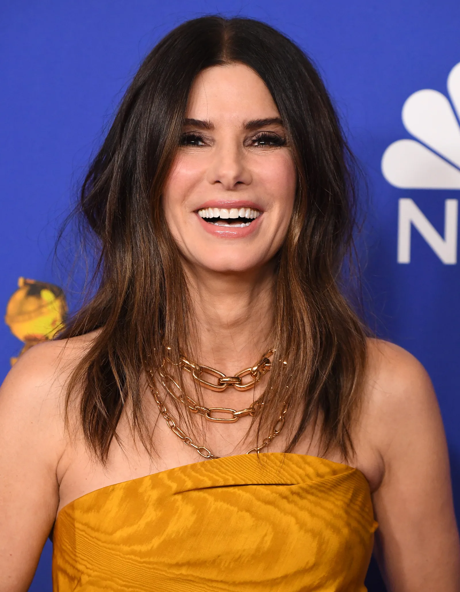 Bullock carried her signature brunette styling into the 2020s while continuing to vary her hair and makeup. Images from the period give viewers a much more recent comparison with the "Practical Magic 2" premiere.