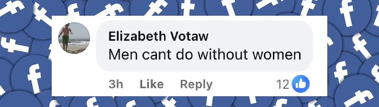 A netizen's reaction to the news that Alan Hamel and Joanna Cassidy are dating, from a post dated June 25, 2025