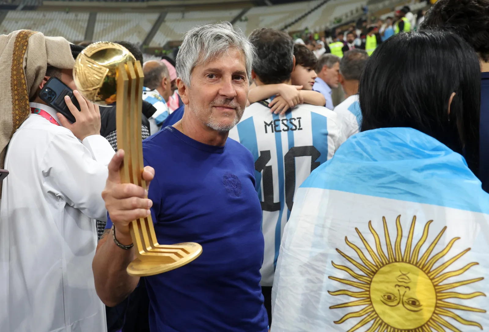 Jorge Messi, father of soccer star Lionel Messi, died at the age of 68.