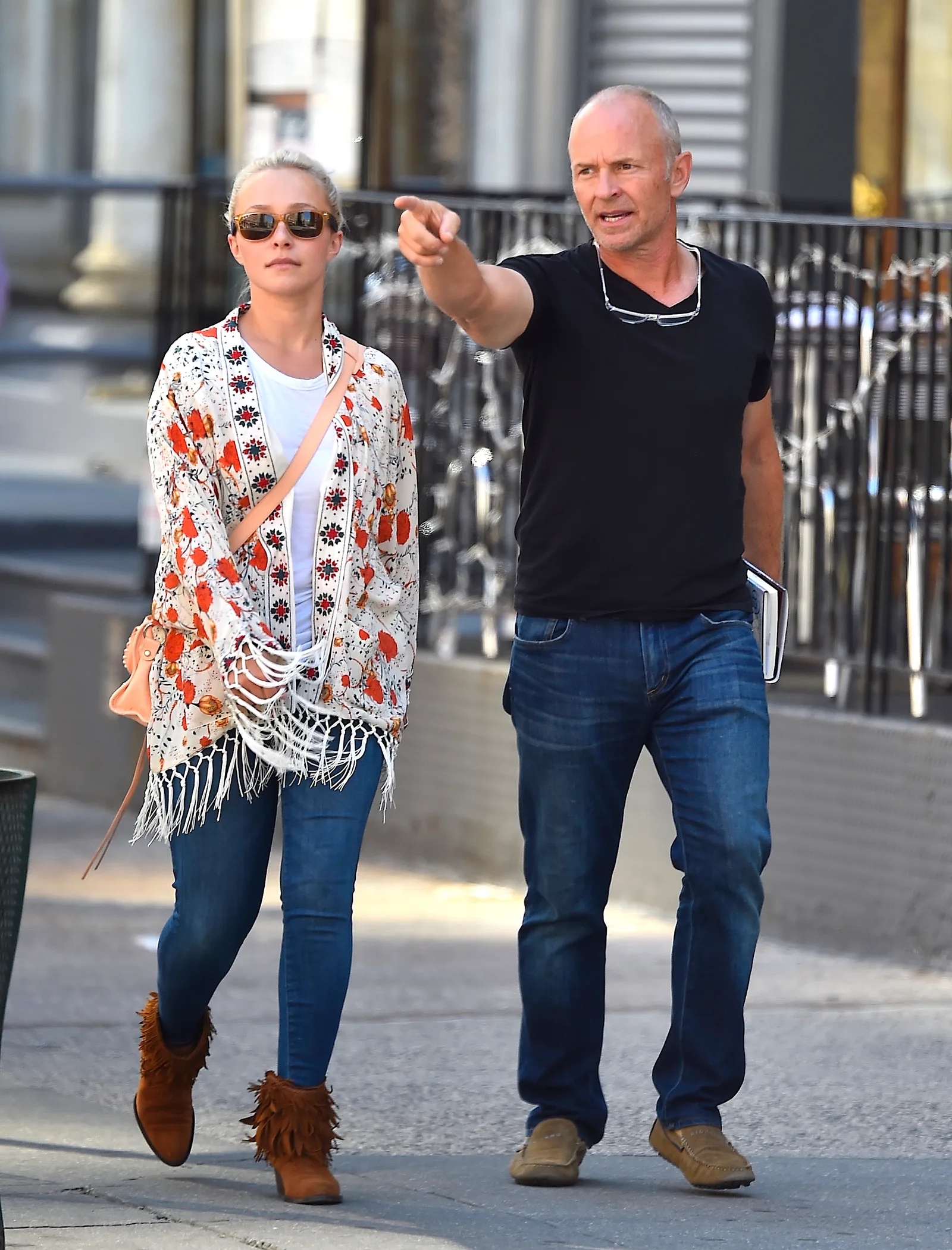 Hayden was photographed with her father in New York City in 2016. After her death in 2026, Skip asked for privacy as the family began processing the loss.