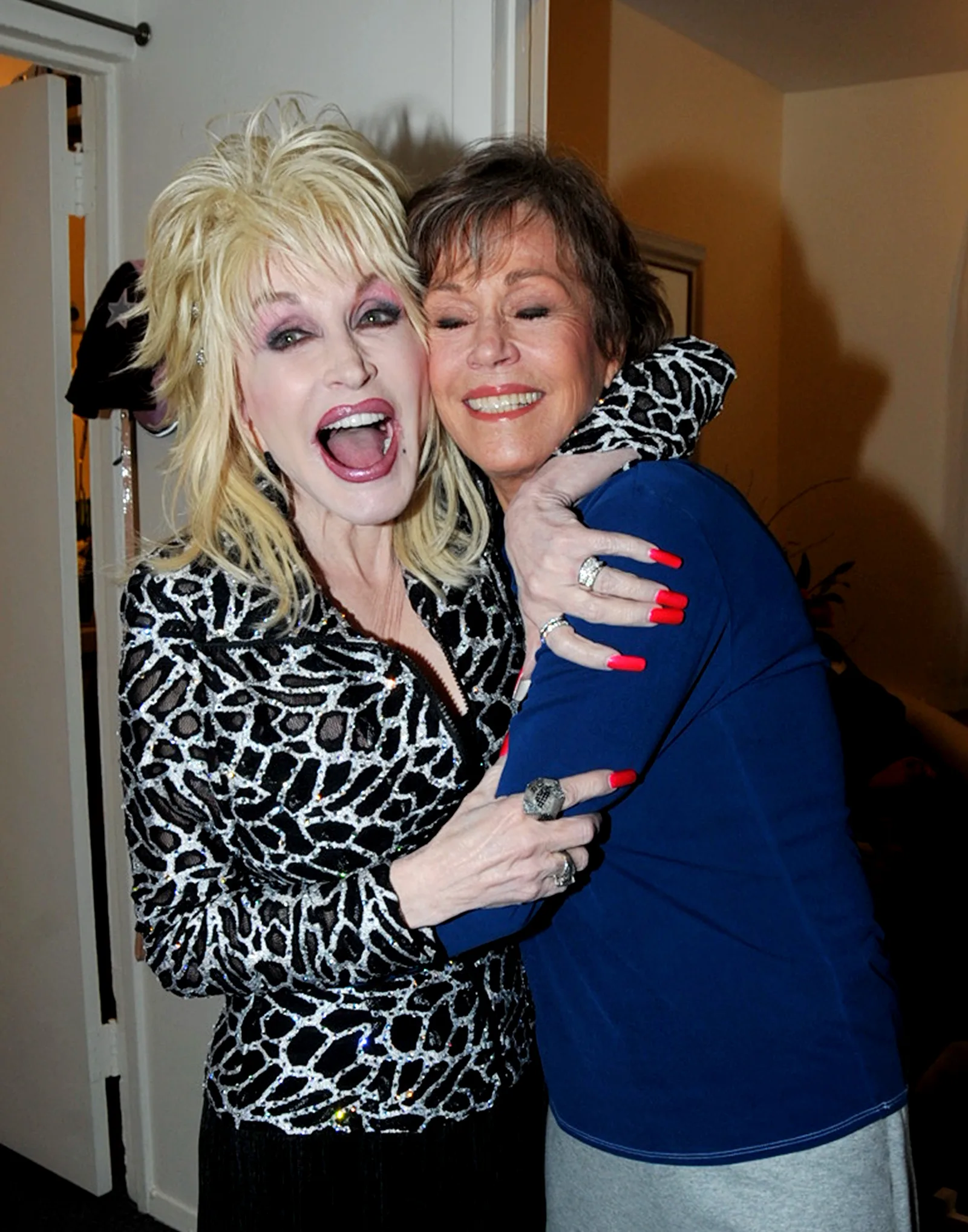 Jane Fonda said she is "devastated" by Parton's death and remembers her as a deeply generous, playful, and fiercely loyal friend. She wrote that Parton's presence was so powerful that she will remain "woven into all our lives and hearts forever."