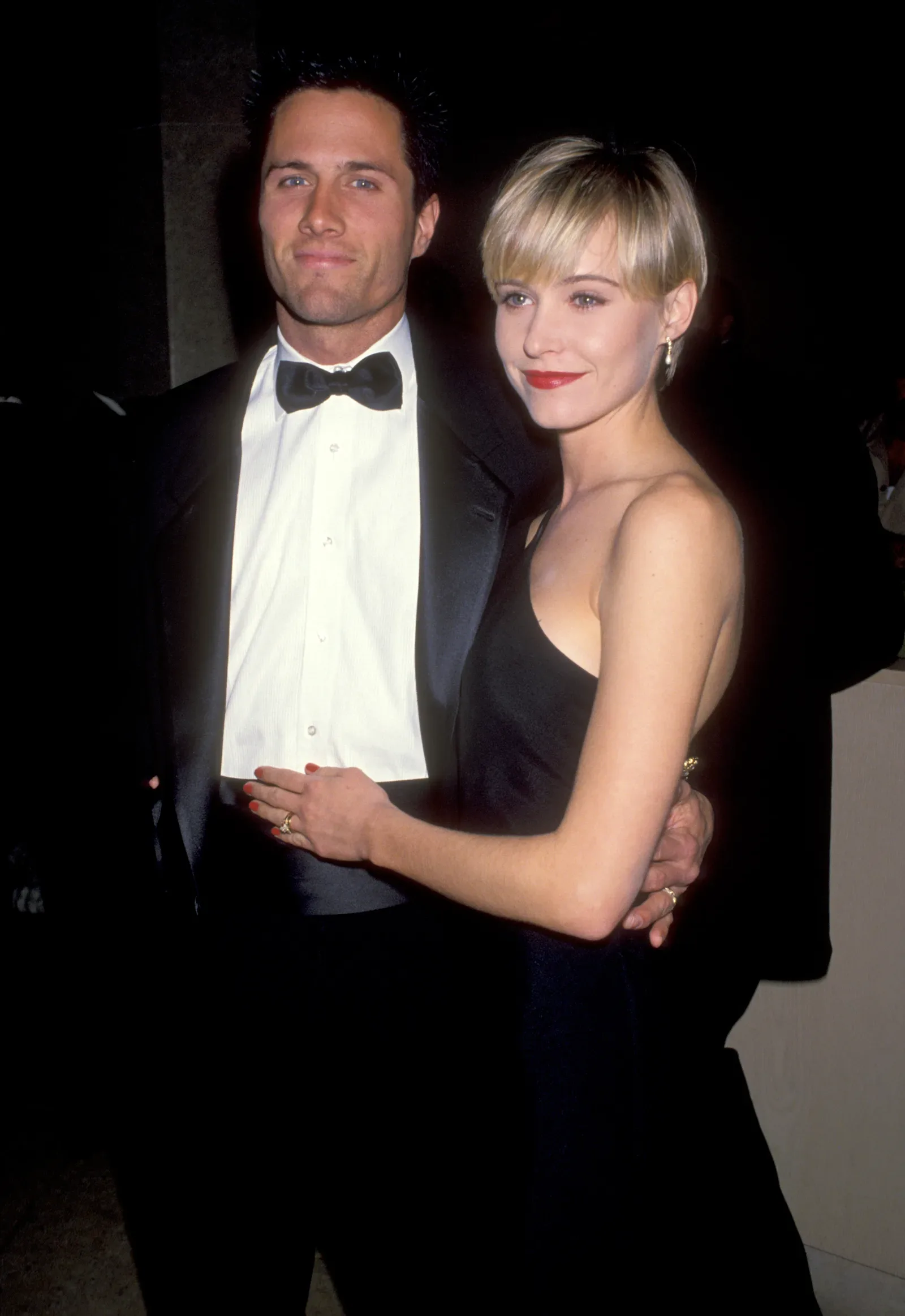 The actor with ex-wife, Josie Bissett, in Beverly Hills on January 30, 1993