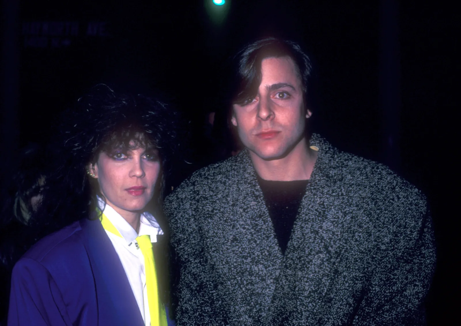 Arriving at the Directors Guild of America in Los Angeles alongside jewelry designer Loree Rodkin for the star-studded 1985 premiere that officially launched his big-screen era.