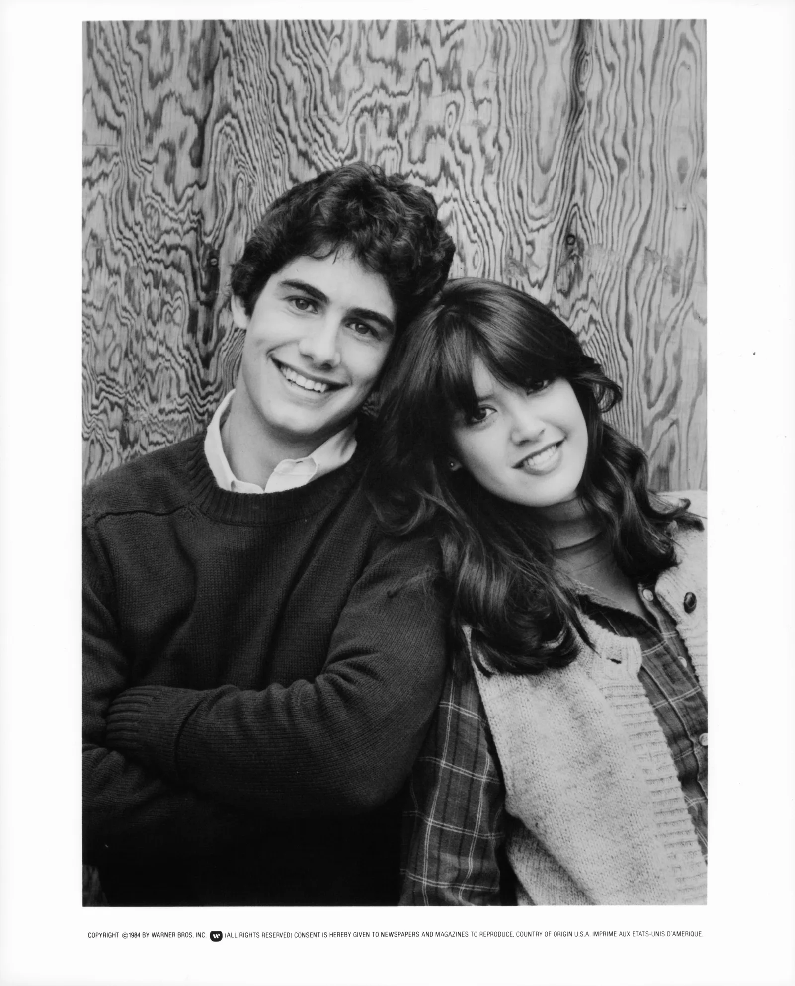 The former actress and a co-star pictured during a scene from the film "Gremlins," circa 1984