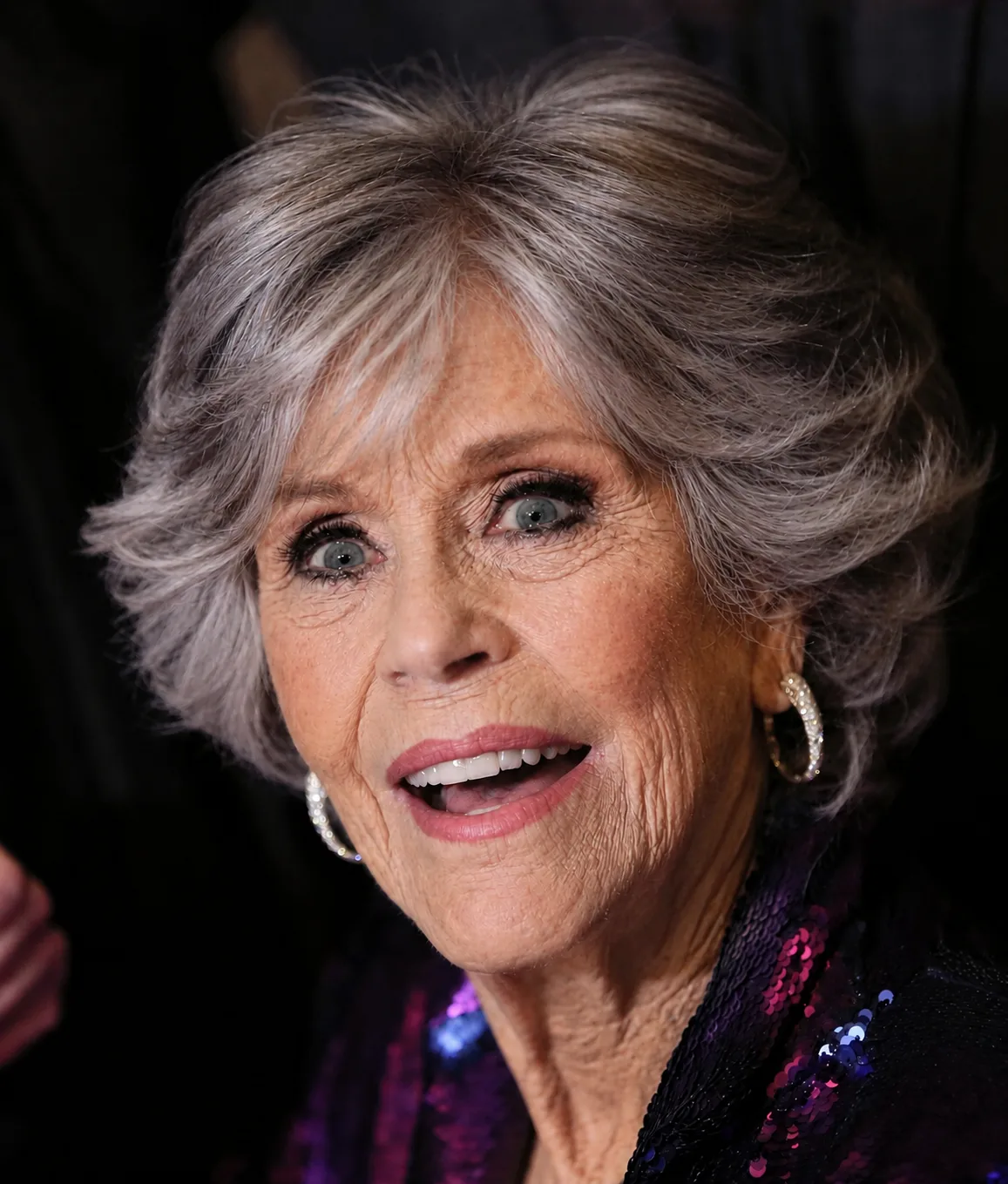 Final AI visualization imagining how Jane Fonda might have appeared after aging naturally without the cosmetic procedures she has publicly discussed.