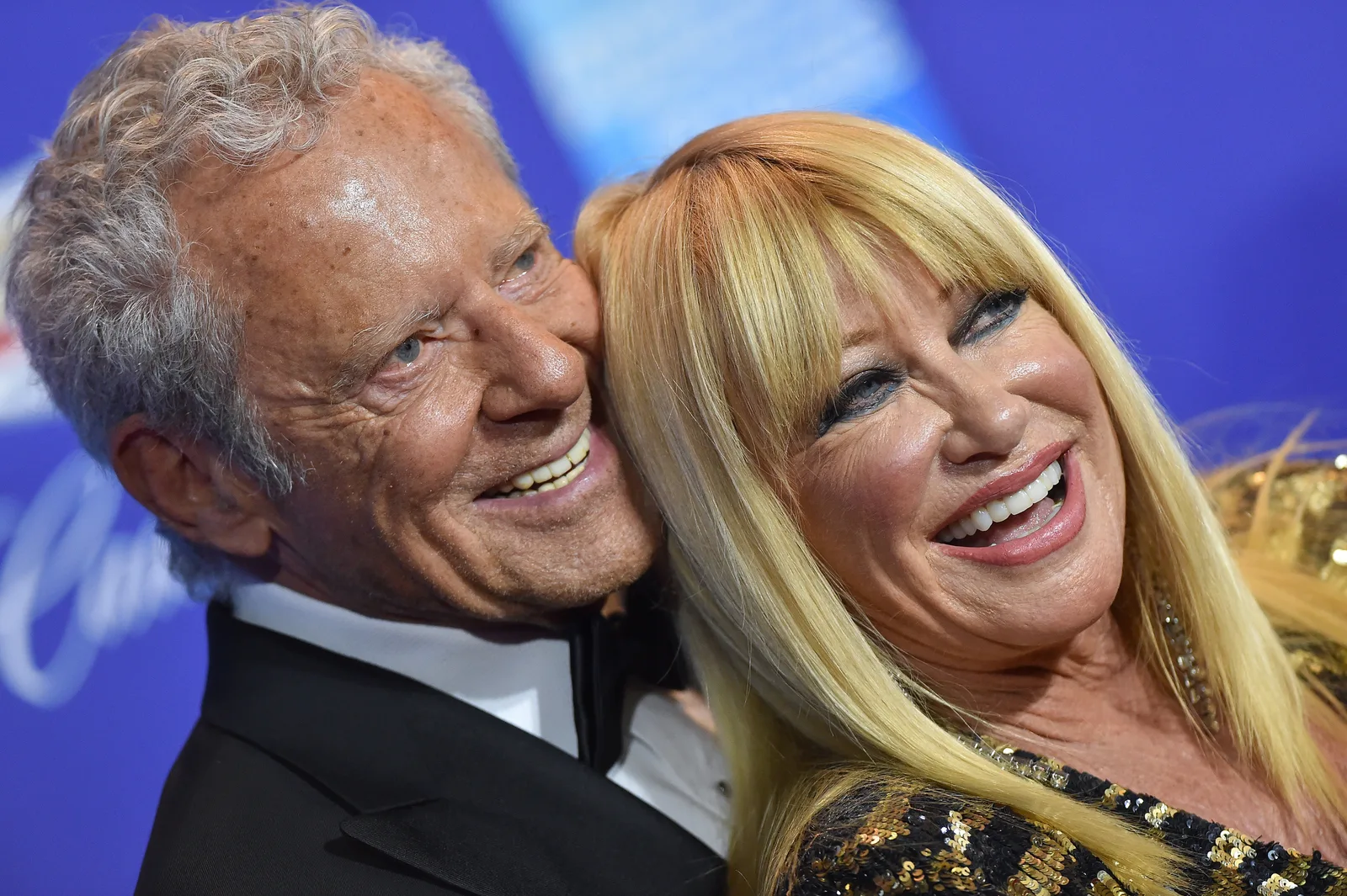 Alan Hamel and Suzanne Somers attend the Carousel of Hope Ball - VVIP Reception at The Beverly Hilton Hotel in Beverly Hills, California, on October 6, 2018