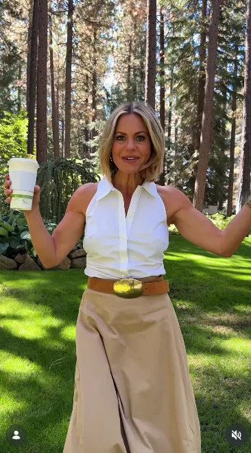 They all recreated Aunt Becky's "Wake up, San Francisco." Here's Candance Cameron Bure.