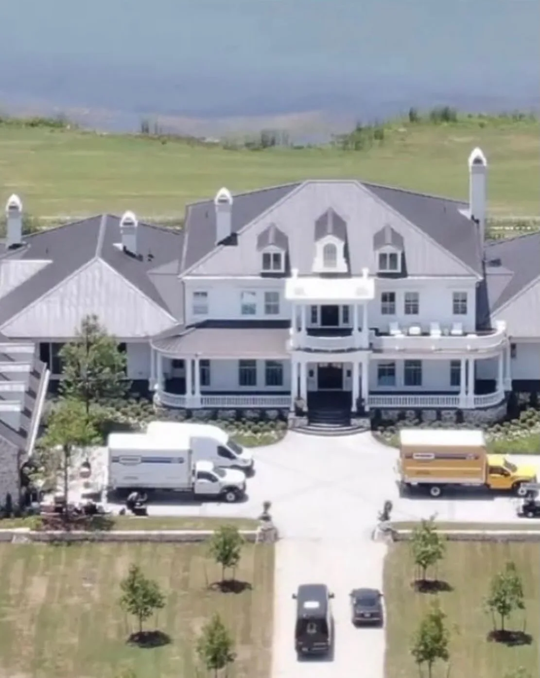 The couple's home blends an expansive country setting with interiors that are anything but understated. It is another reminder that their shared life has combined two seemingly very different worlds.