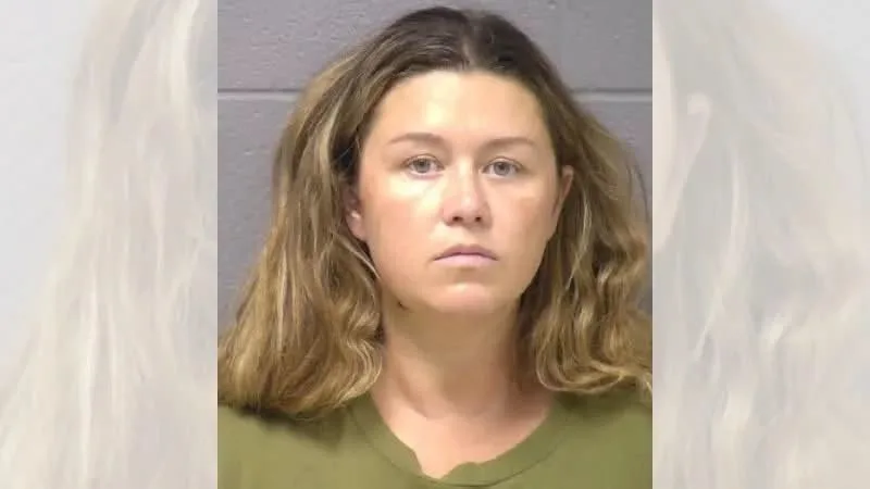 Walsh’s booking photo, taken after her arrest on murder charges.