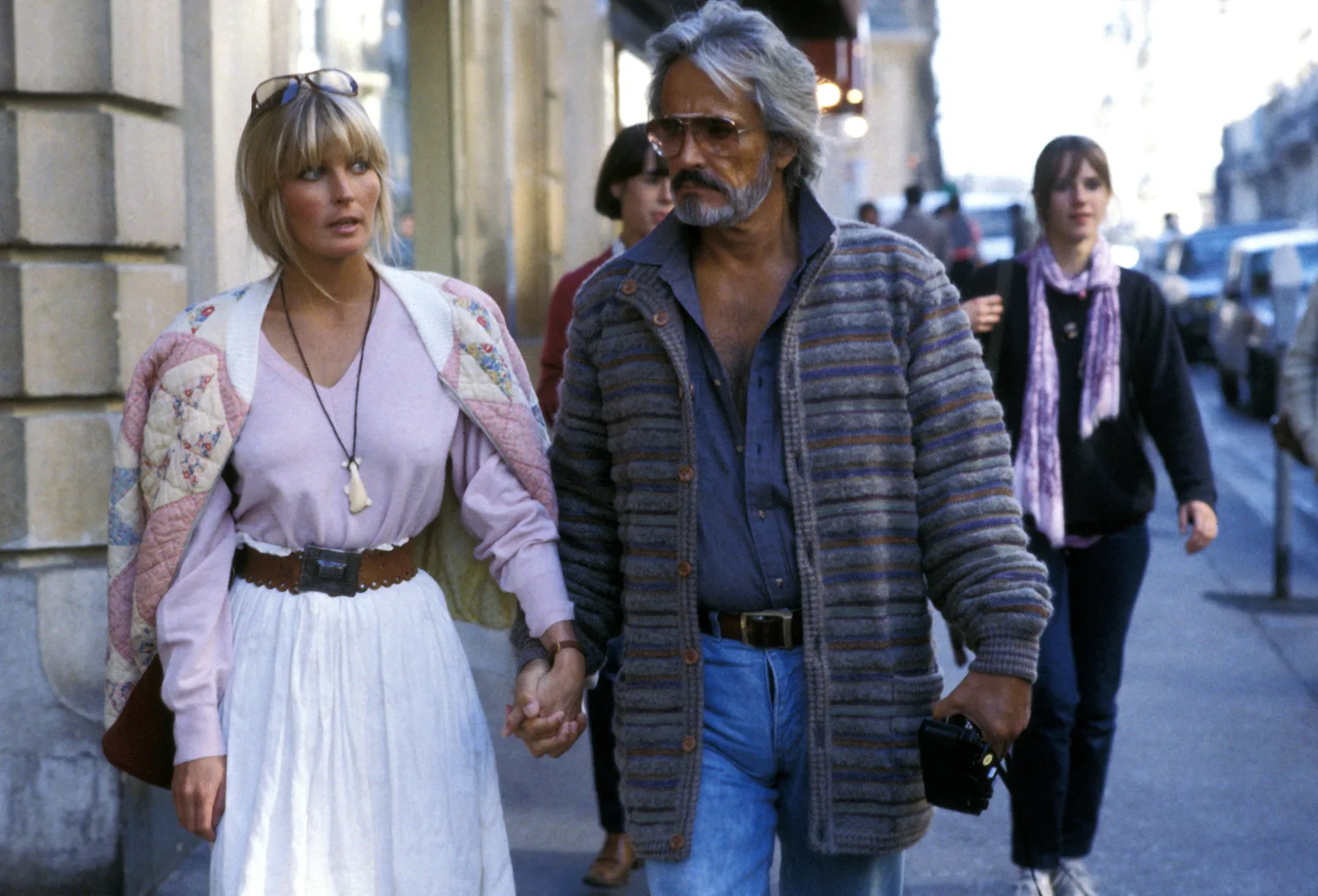 Bo Derek and John Derek in Paris on 29 september 1981, France.