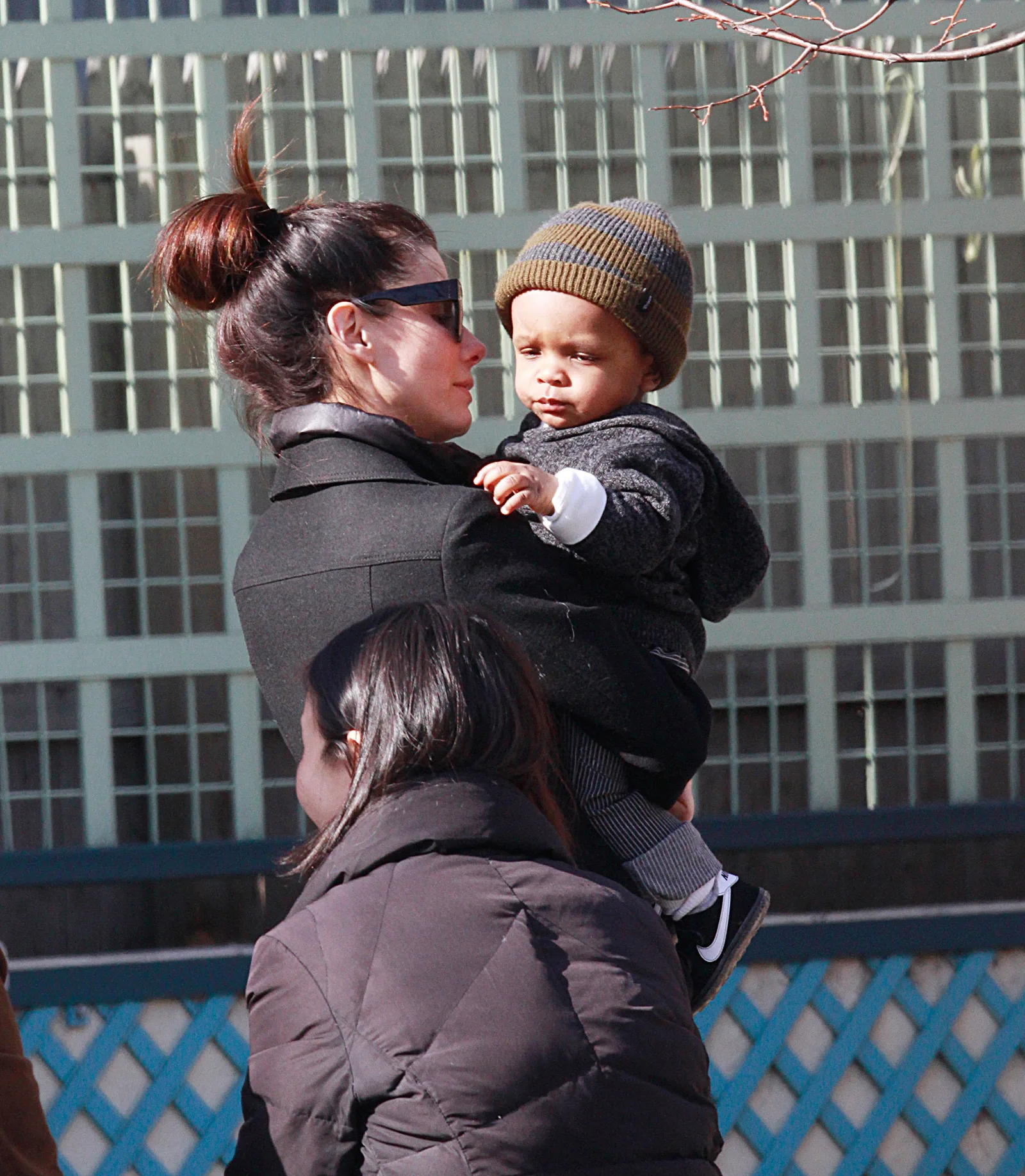 Sandra Bullock openly gushed about her bond with Louis shortly after his adoption became public knowledge. During this outing, she and her son walked the streets of Manhattan on March 20, 2011, in New York City, New York.