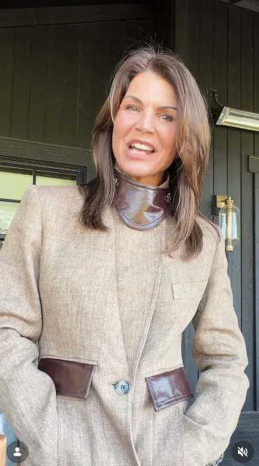 Of course, Lori Loughlin appears at the end of the video, right before Bob Saget, and then afterward, but never says more than Aunt Becky's speech.
